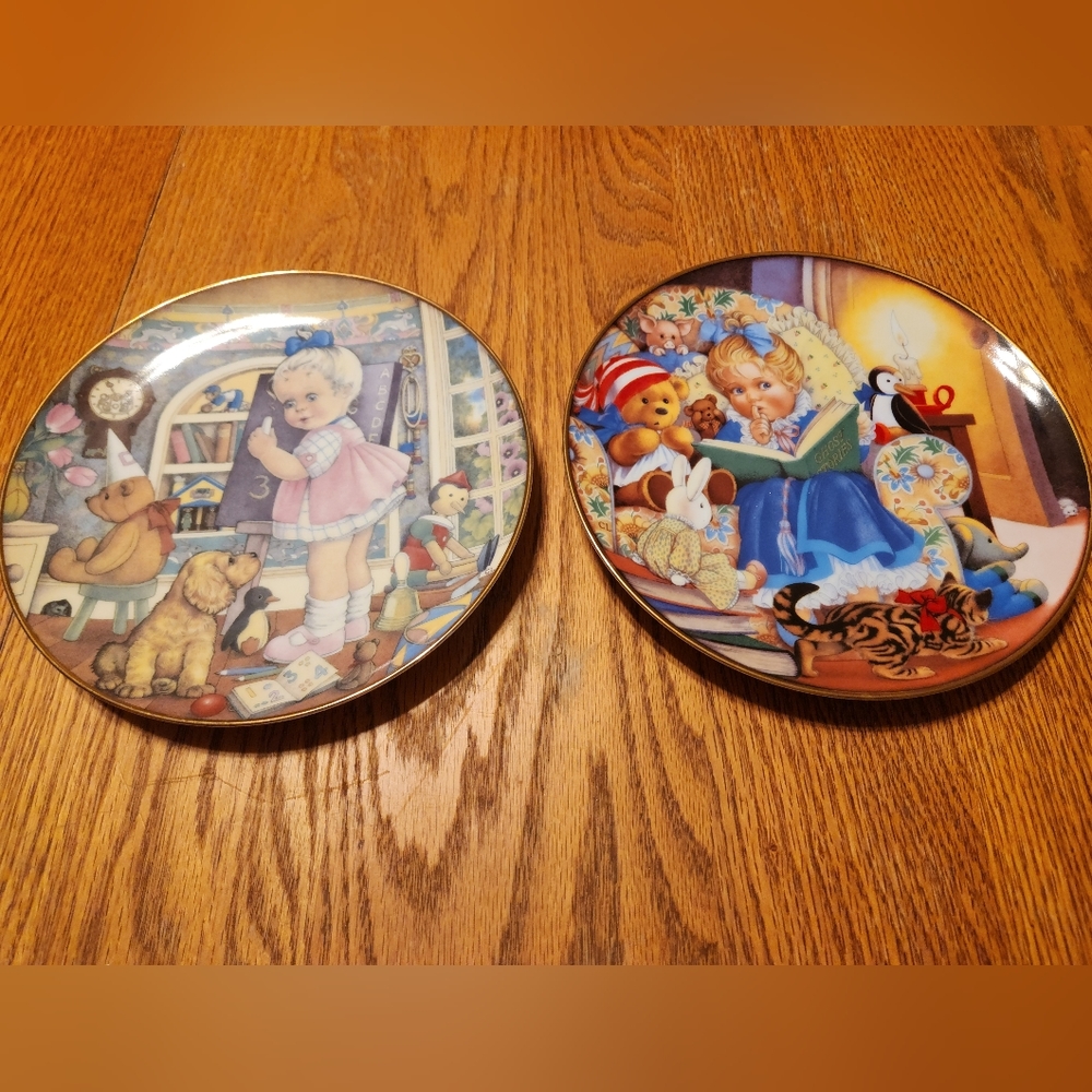 Teacher's Pet and Ghost Stories (1982 and 1989) by Carol Lawson Plates